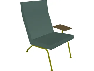 Multiplicity Easychair 3D Model preview