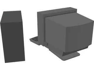 PC 3D Model preview