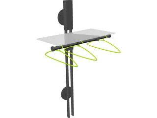 Rack 3D Model preview