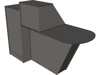 Reseption 3D Model preview