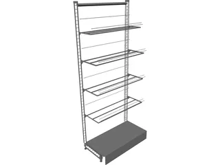 Stand 3D Model preview