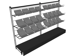 Stand 3D Model preview