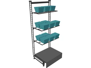 Stand 3D Model preview