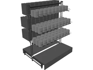 Stand 3D Model preview