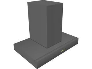 Vent 3D Model preview