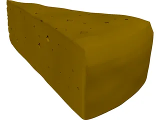 Cheese 3D Model preview