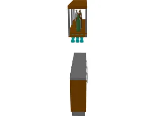 Bar 3D Model preview