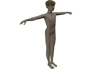 Boy 3D Model preview