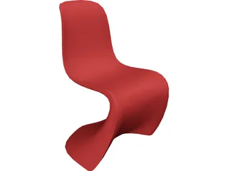 Panton Chair 3D Model preview