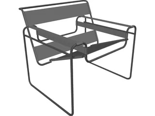 Vassily Chair 3D Model preview