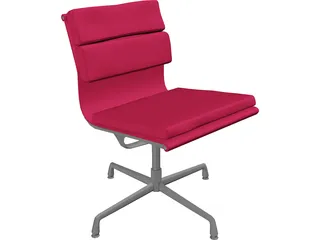 Eames Chair 3D Model preview
