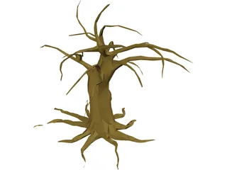Old Tree 3D Model preview
