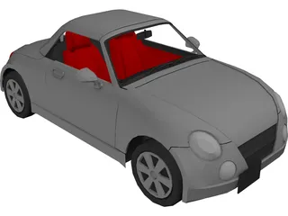 Daihatsu Copen 3D Model preview