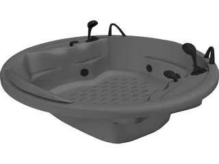Bath 3D Model preview