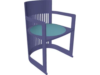 Chair S3D-1114 3D Model preview