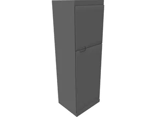 Refregerator 3D Model preview