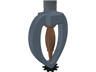 Sprinkler 3D Model preview