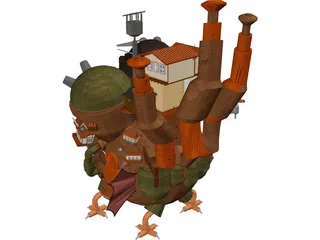 Howl Moving Castle 3D Model preview