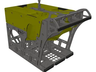 Simplified HD ROV 101-7330 3D Model preview