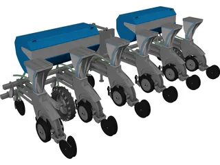 Seeder 3D Model preview