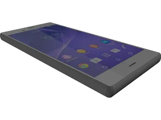 Sony Xperia Z3 3D Model preview