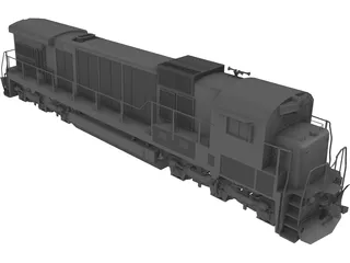 GE C36-7 3D Model preview