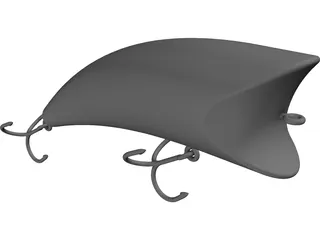 Fishing Lure 3D Model preview