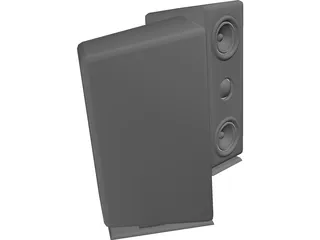 Creative Speakers 3D Model preview