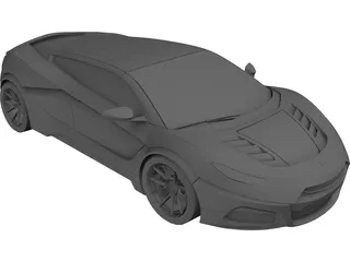 Savage Rivale Roadyacht 3D Model preview