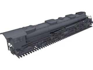 Union Pacific Big Boy 3D Model preview