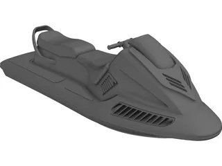 Jet Ski 3D Model preview