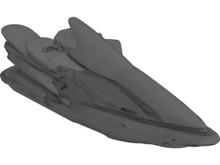 Jet Ski 3D Model preview