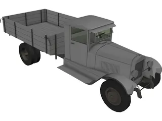 ZIS 5 3D Model preview