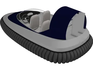 Hovercraft 3D Model preview