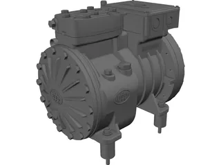 Dorin SE053 Compressor 3D Model preview