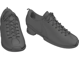 Sneakers Shoes 3D Model preview