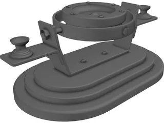 Compass 3D Model preview