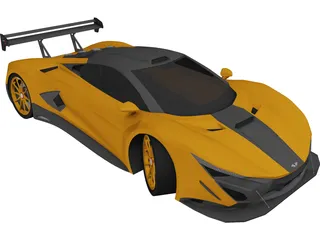 Specter GT3 Concept (2013) 3D Model preview