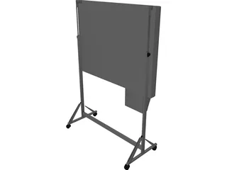 Stand Panasonic Panaboard 3D Model preview