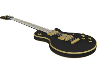 Electric Guitar 3D Model preview