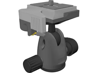 Manfrotto 494 Head 3D Model preview