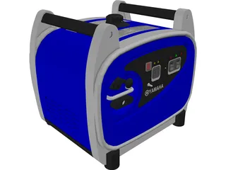 Yamaha EF2400iS Generator 3D Model preview