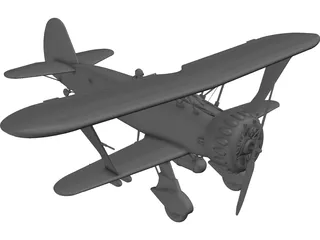 Henshel HS-123A 3D Model preview