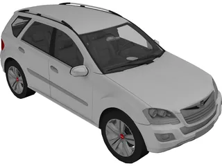 Haval H6 3D Model preview