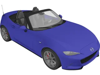 Mazda Miata (2016) 3D Model preview