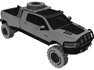 Dodge Ram 3500 3D Model preview