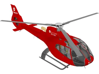 Eurocopter EC-130 3D Model preview