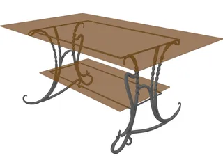 Table 3D Model preview