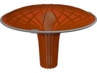 Luceplan Lamp 3D Model preview