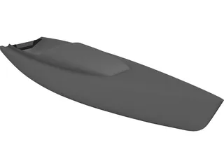 Sailboat 3D Model preview